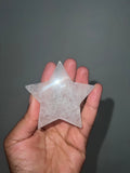 Selenite Star Shaped charging plate