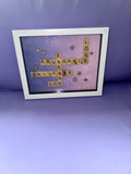 Bespoke scrabble Photo Frame - SMILE EMPOWERMENT Bespoke scrabble Photo Frame SMILE EMPOWERMENT SMILE EMPOWERMENT