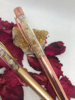 Citrine Crystal Pen - SMILE EMPOWERMENT Citrine Crystal Pen SMILE EMPOWERMENT SMILE EMPOWERMENT