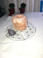 Himalayan salt - Tea Candle Holder - SMILE EMPOWERMENT Himalayan salt - Tea Candle Holder SMILE EMPOWERMENT SMILE EMPOWERMENT