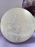 Tree of life - Selenite Charging Plate - SMILE EMPOWERMENT Tree of life - Selenite Charging Plate SMILE EMPOWERMENT SMILE EMPOWERMENT