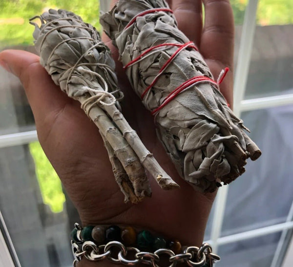 White Sage Smudge Bundle - SMILE EMPOWERMENT White Sage Smudge Bundle SMILE EMPOWERMENT SMILE EMPOWERMENT